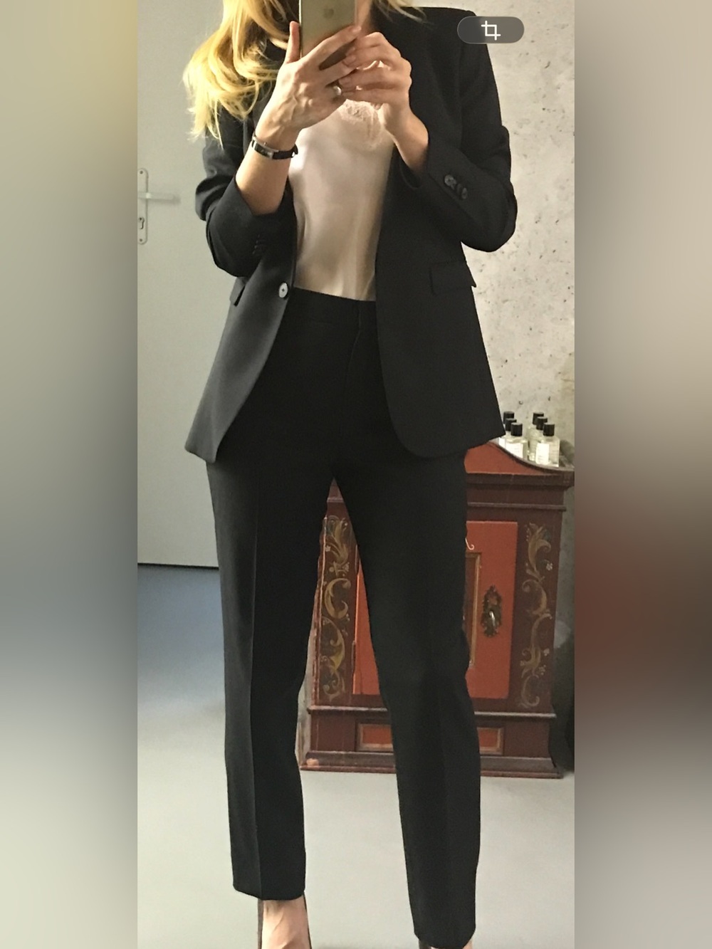 Massimo Dutti Charcoal Jacket